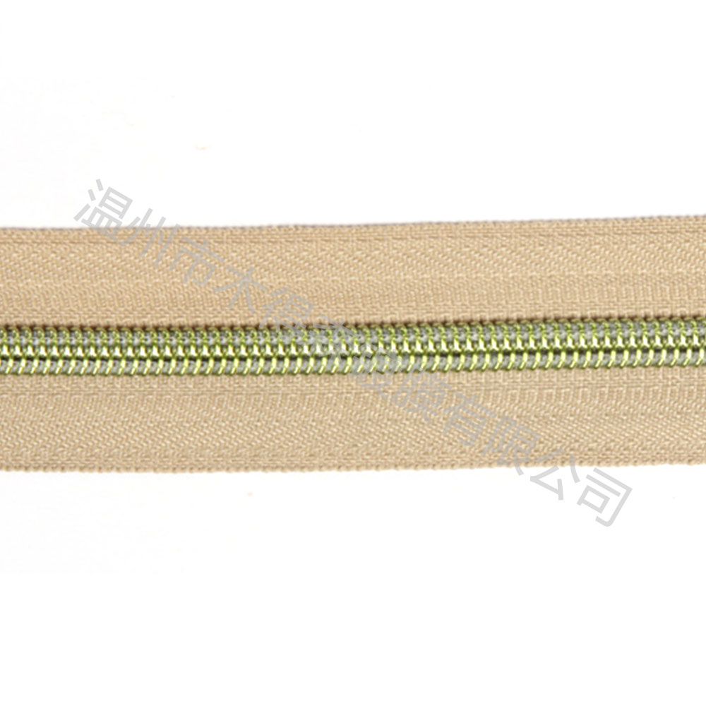 尼龍拉鏈系列鍍綠牙