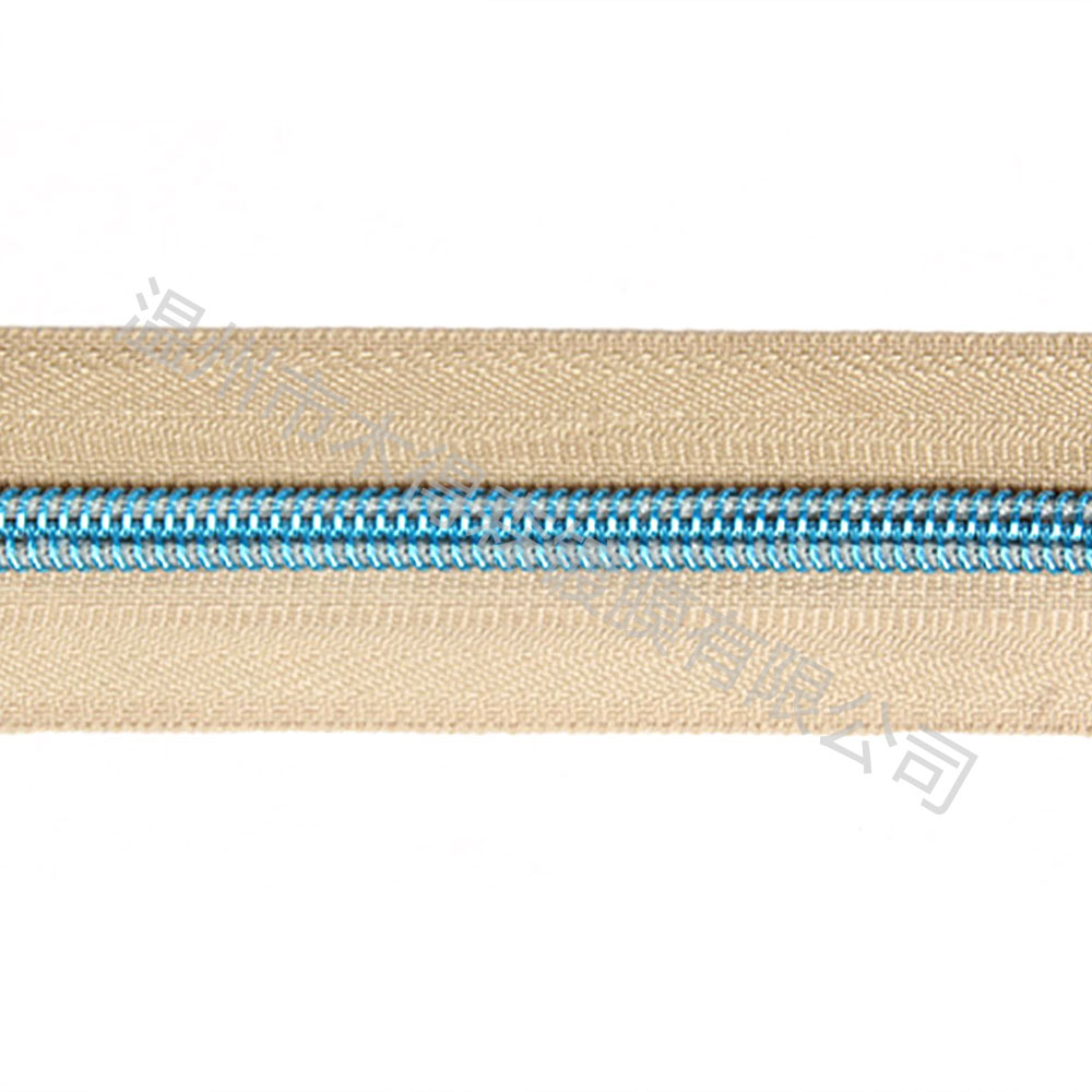 尼龍拉鏈系列鍍天藍(lán)牙