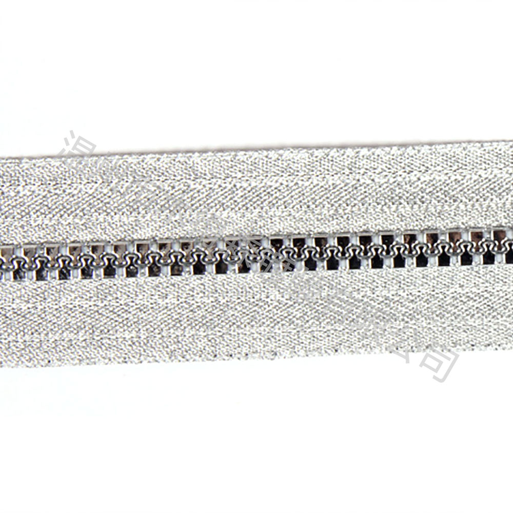 銀布銀牙電鍍樹(shù)脂拉鏈